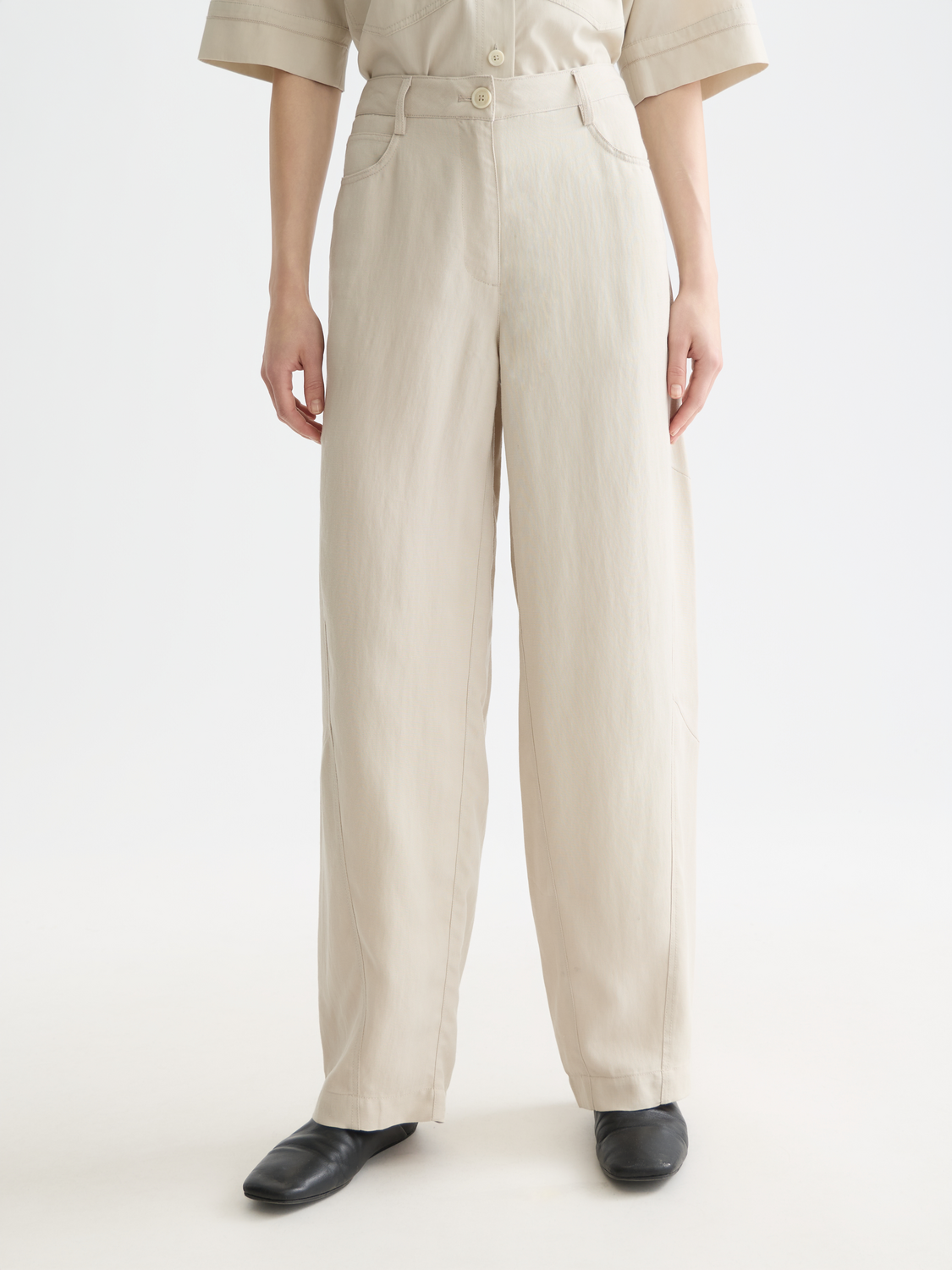 Lotus barrel leg pants - Scotch & Soda AU