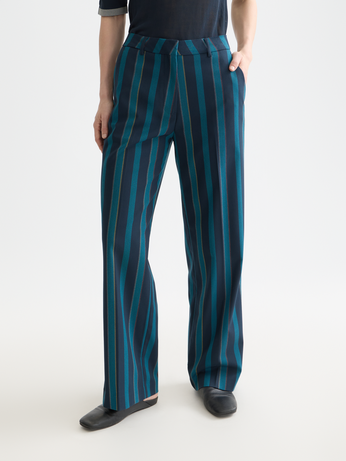 Edie wide-fit pants - Scotch & Soda AU