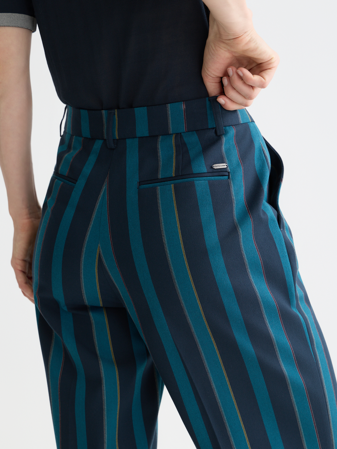 Edie wide-fit pants - Scotch & Soda AU