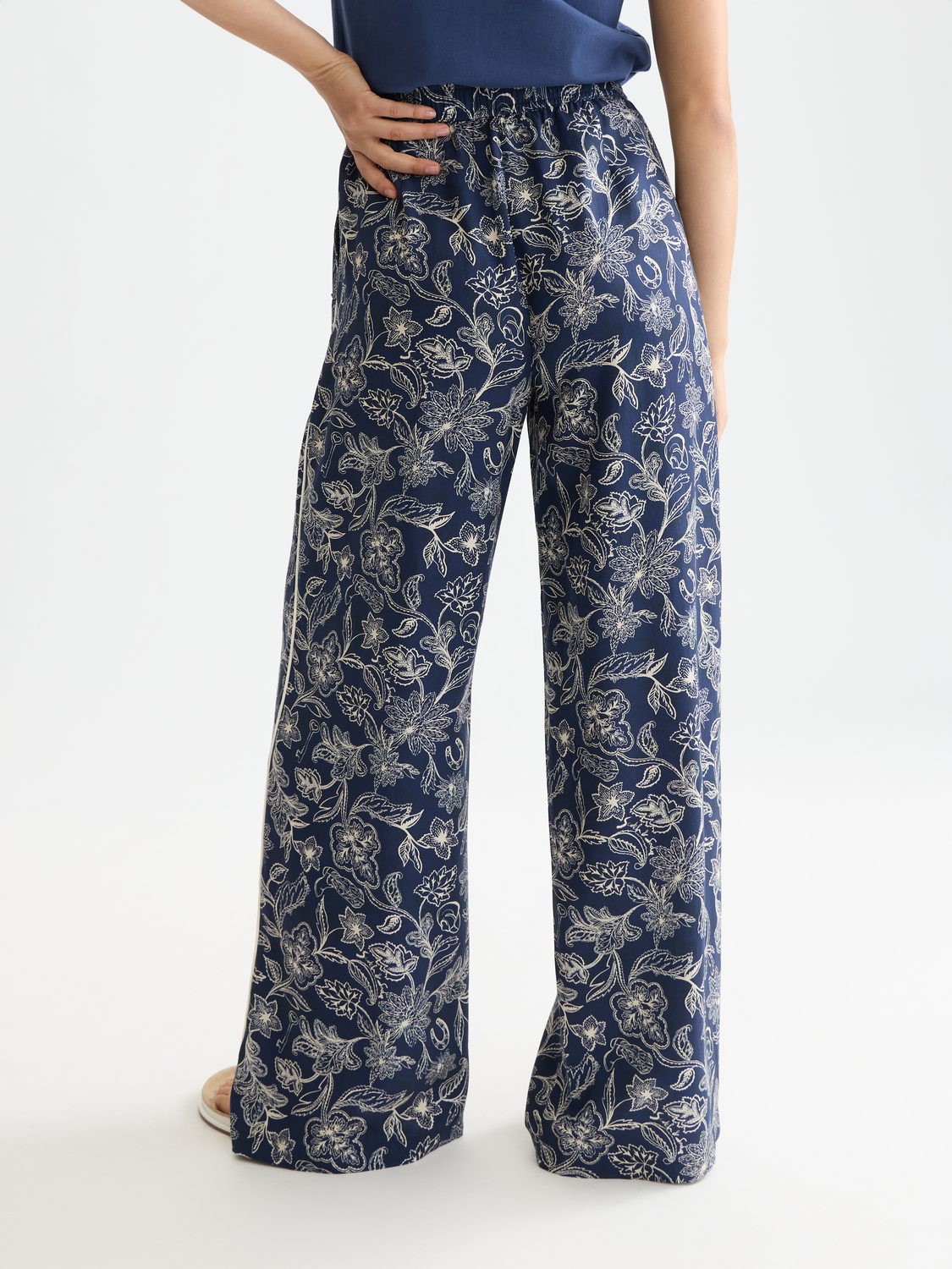Eleni wide fit pants - Scotch & Soda AU