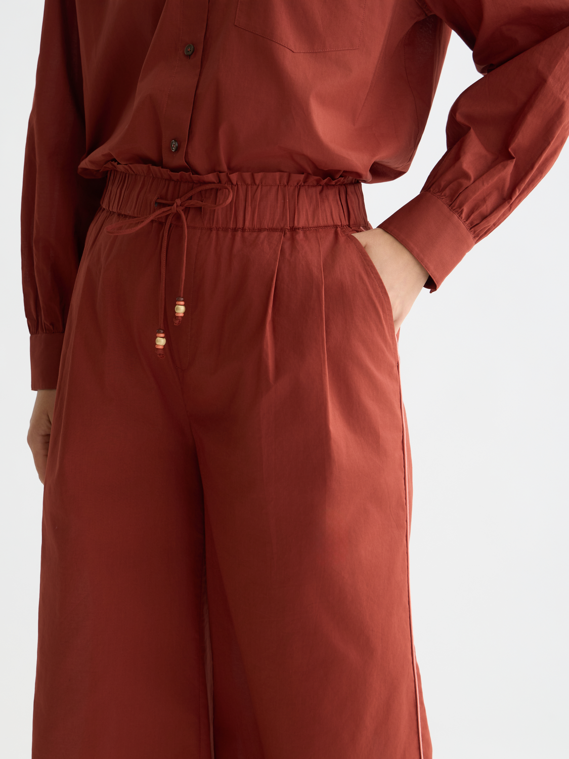 Eleni wide fit pants - Scotch & Soda AU