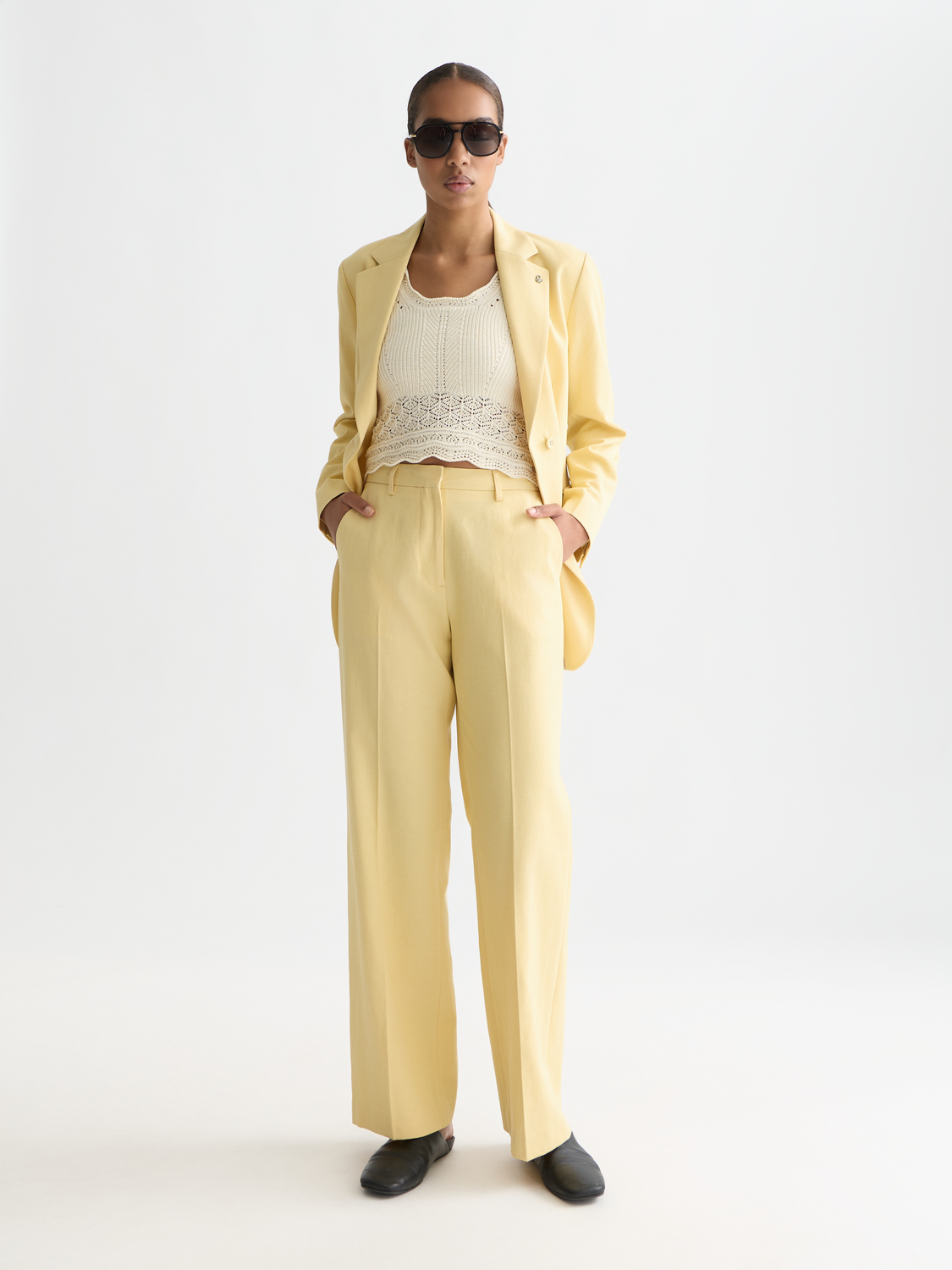 Edie wide fit pants - Scotch & Soda AU