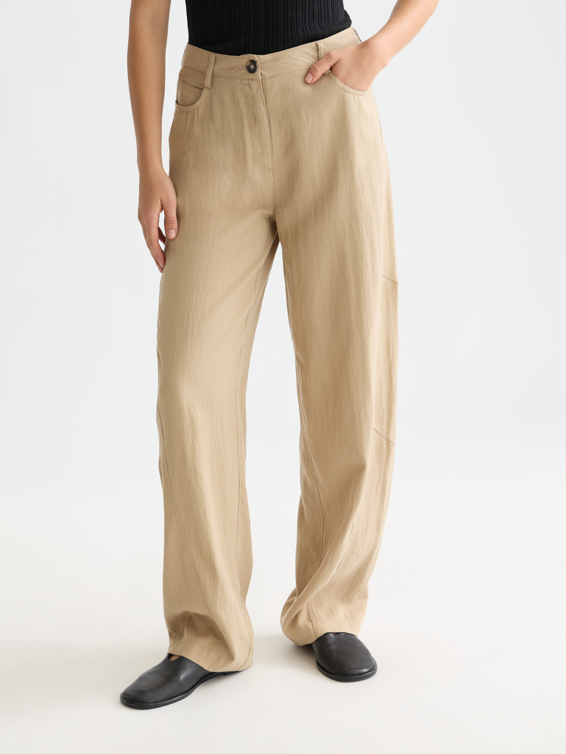 Lotus barrel leg pants - Scotch & Soda AU