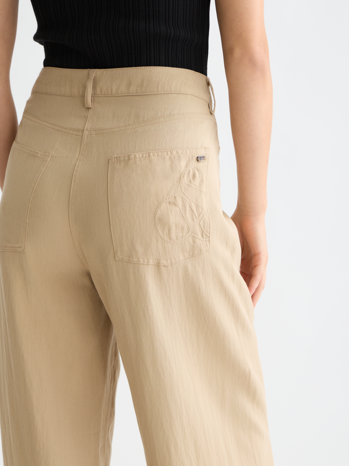 Lotus barrel leg pants - Scotch & Soda AU
