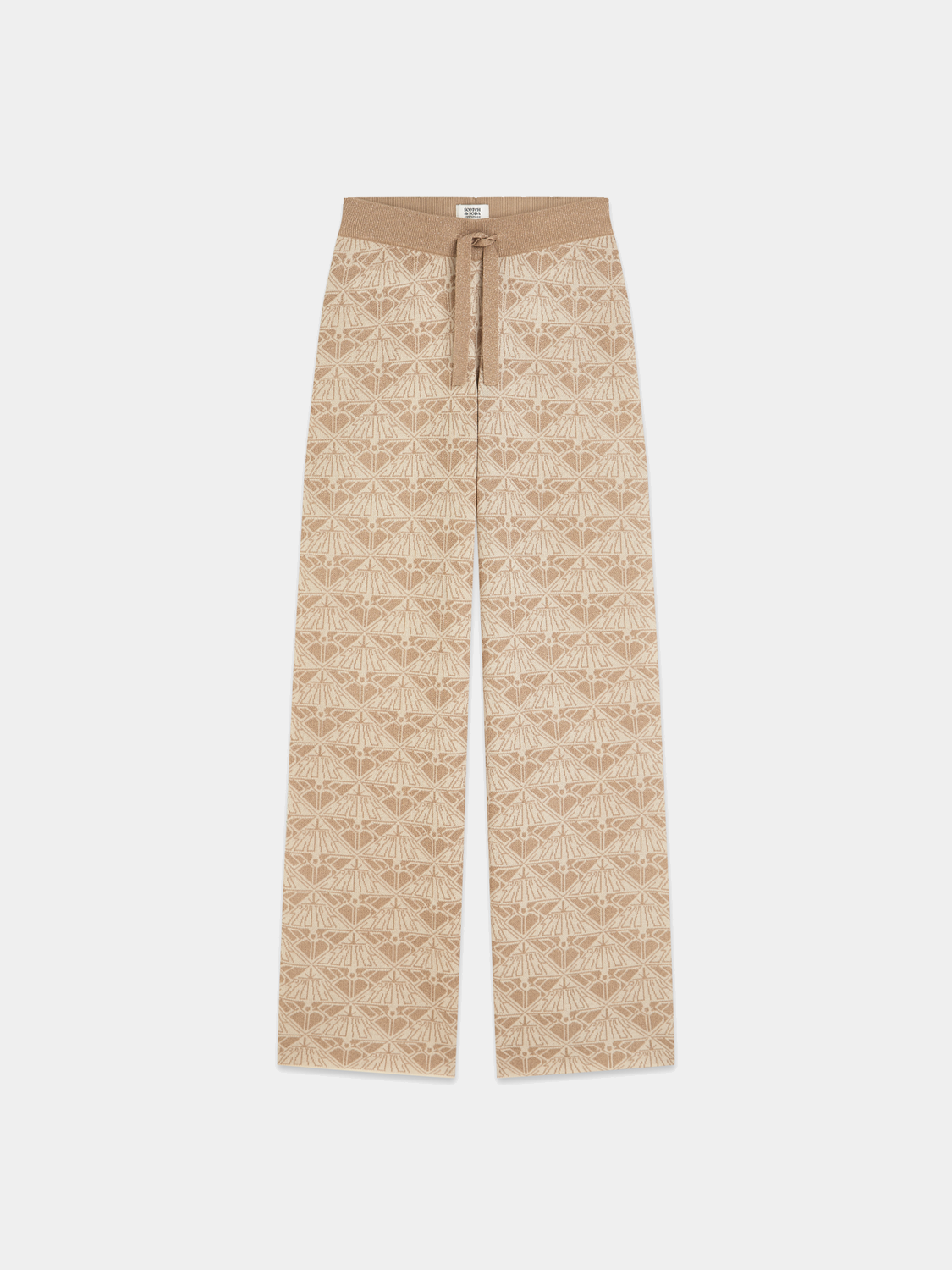 Jacquard knitted pants - Scotch & Soda AU
