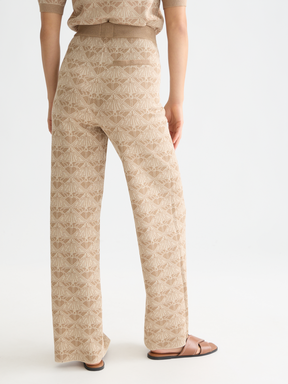 Jacquard knitted pants - Scotch & Soda AU