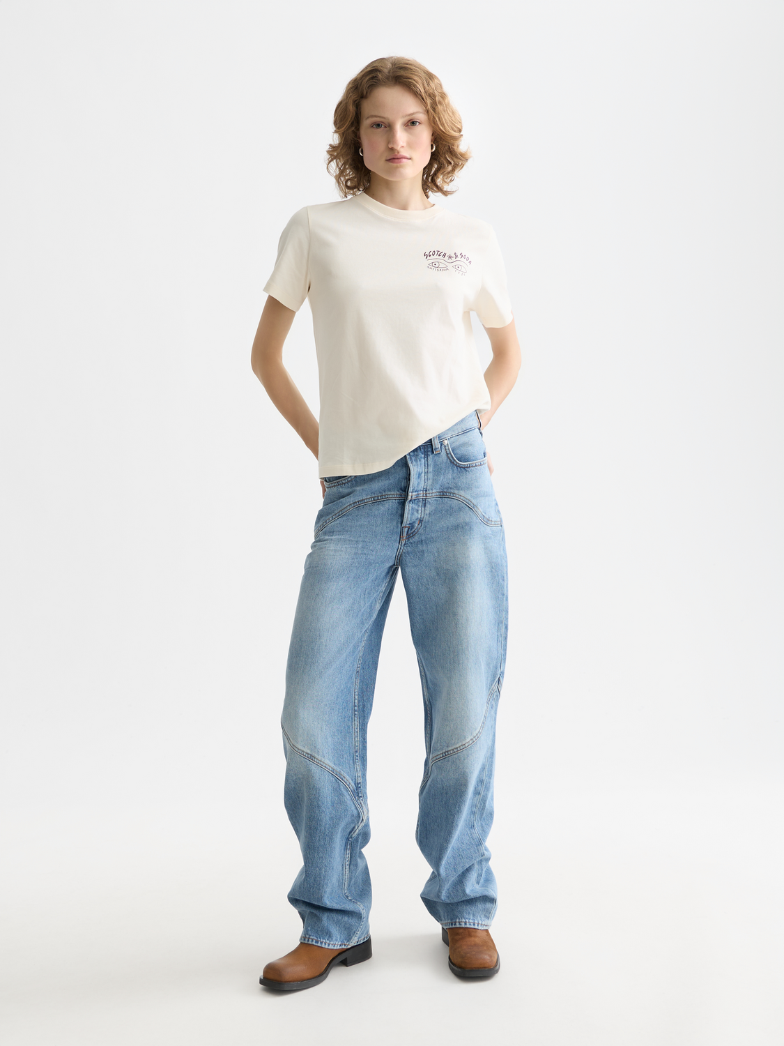 Ripple straight fit jeans - Scotch & Soda AU