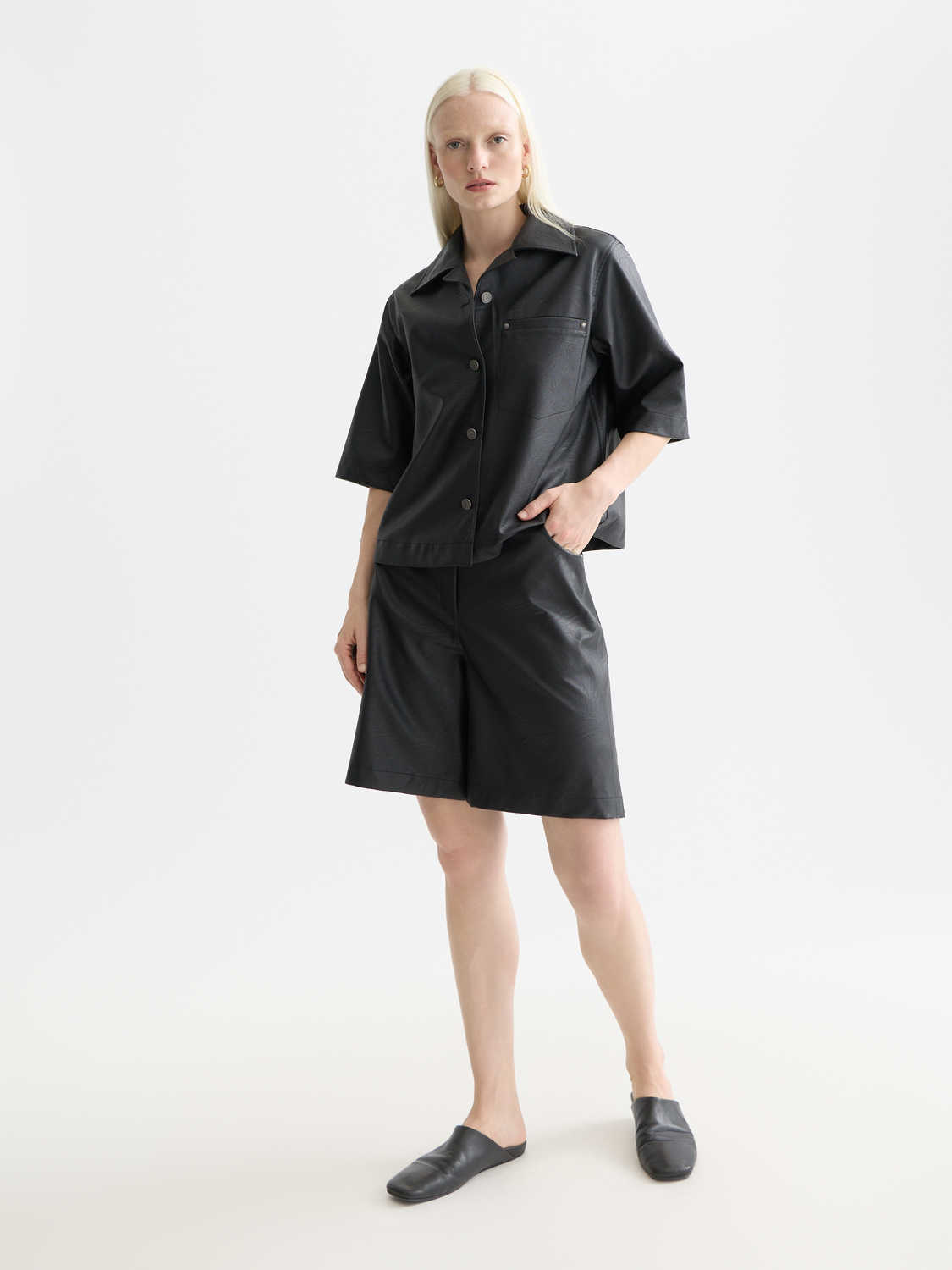 Faux leather short - Scotch & Soda AU