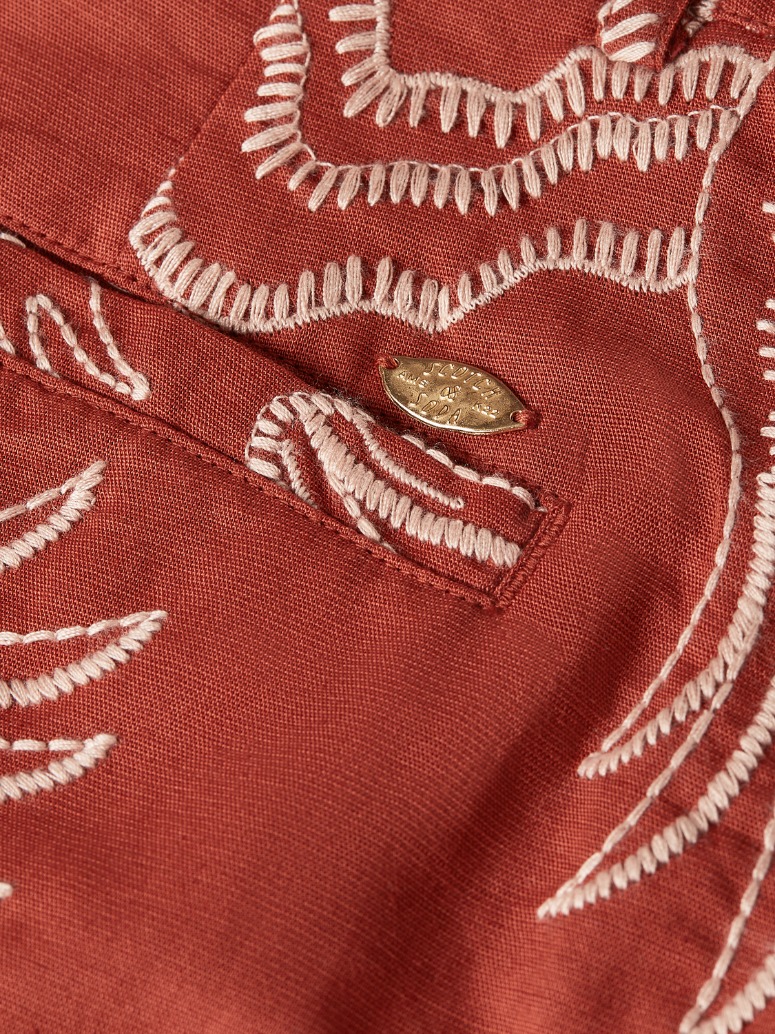 Embroidered shorts - Scotch & Soda AU