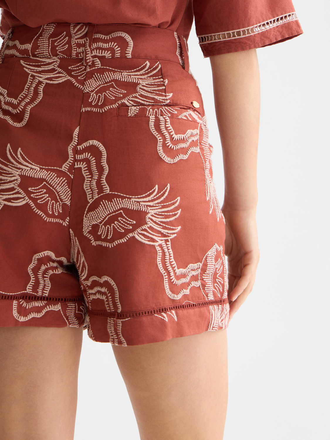 Embroidered shorts - Scotch & Soda AU