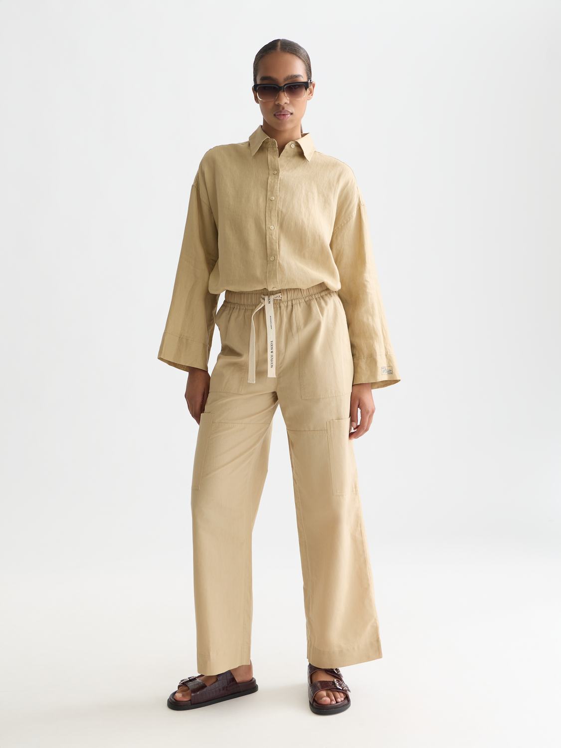 Noa wide fit pants - Scotch & Soda AU