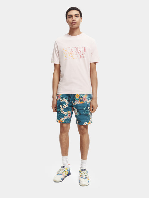 Fave linen-blend beach short - Scotch & Soda AU