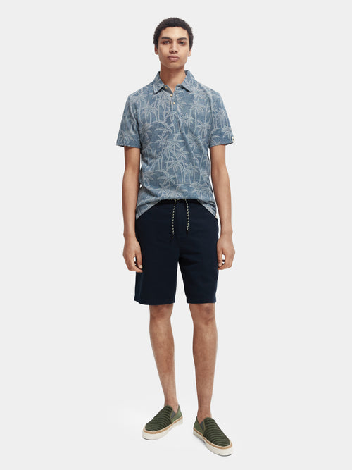 Fave linen-blend beach short - Scotch & Soda AU