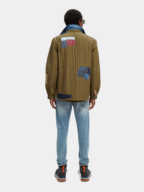 Quilted patched jacket - Scotch & Soda AU