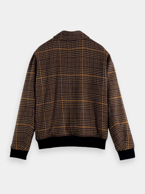 Wool-blend bomber jacket - Scotch & Soda AU