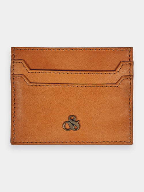 Leather cardholder - Scotch & Soda AU