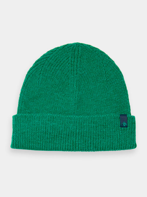 Unisex rib knit beanie - Scotch & Soda AU