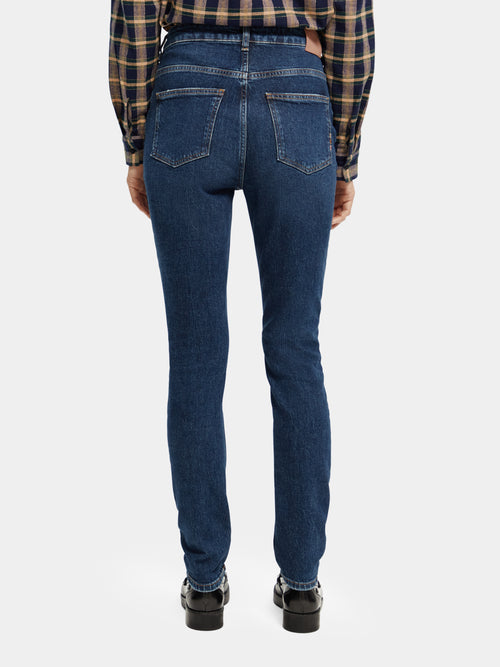 The Line high-rise skinny fit jeans - Scotch & Soda AU