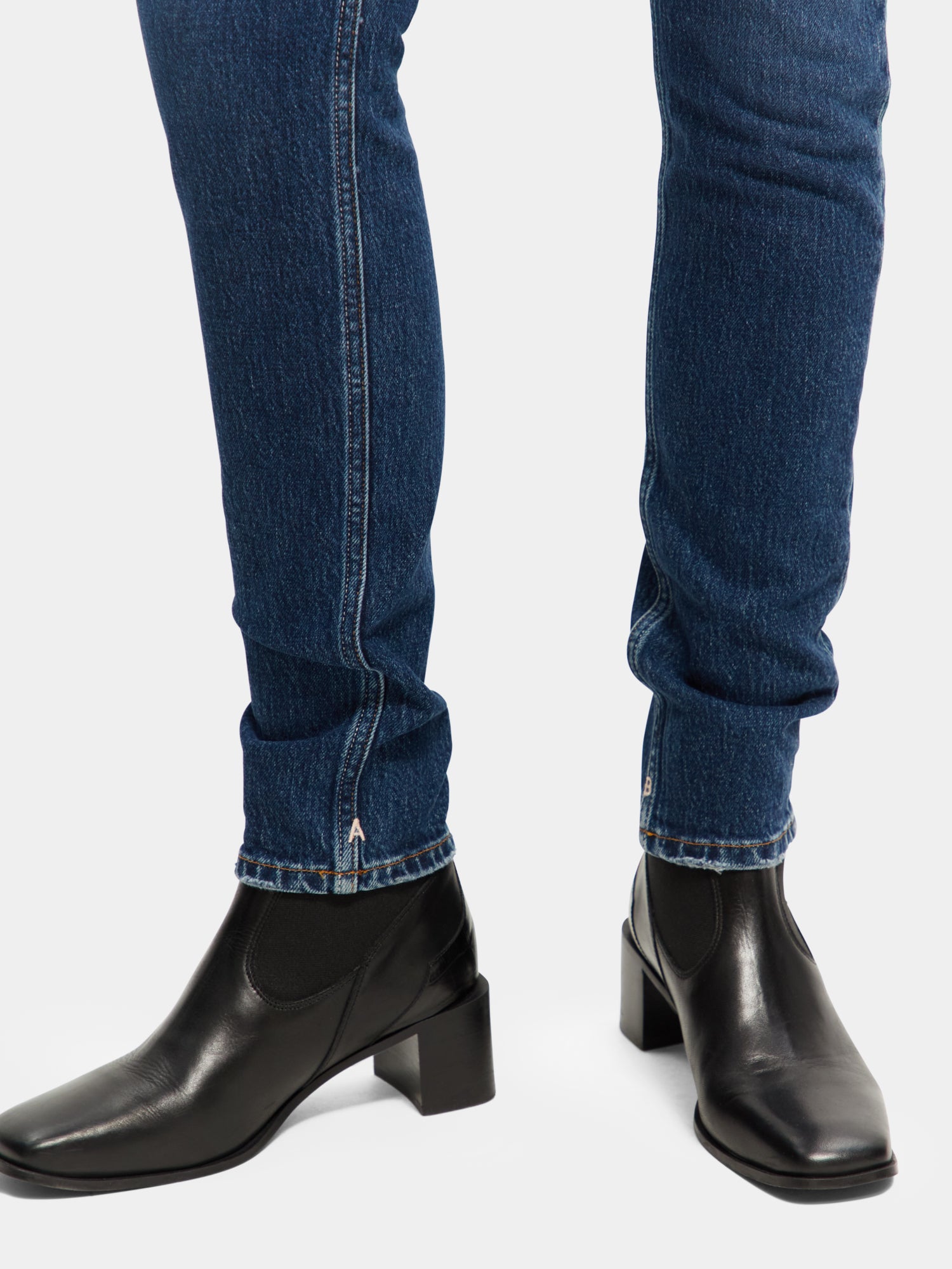 The Line high-rise skinny fit jeans - Scotch & Soda AU