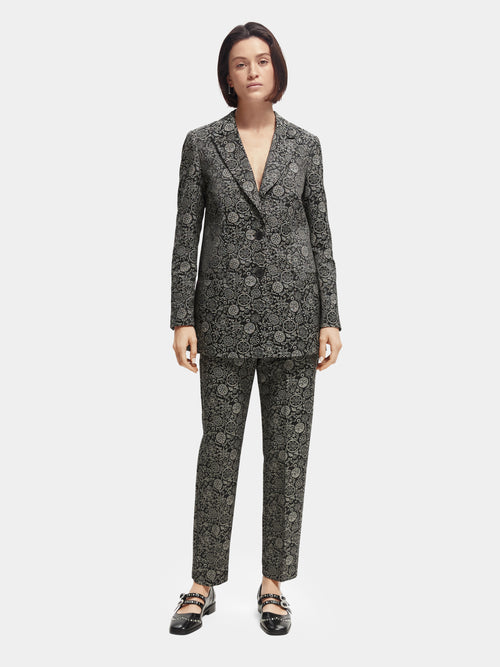 Relaxed-fit jacquard blazer - Scotch & Soda AU