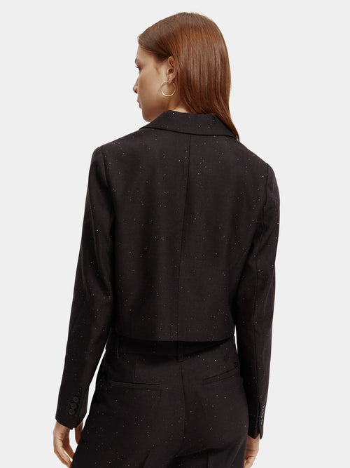 Cropped double-breasted blazer - Scotch & Soda AU