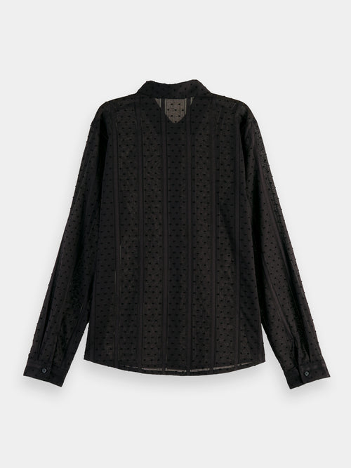 Regular fit dobby shirt - Scotch & Soda AU