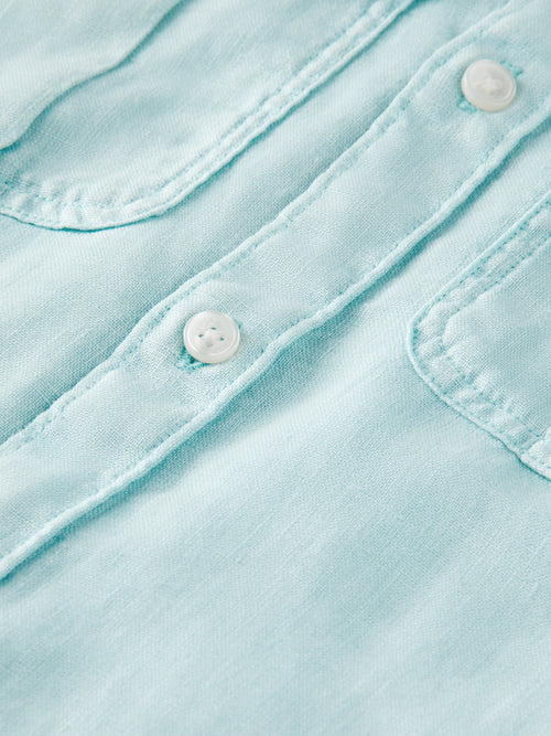 Roll-up linen shirt - Scotch & Soda AU