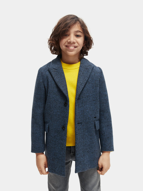 Gentlemen coat with detachable inner hood - Scotch & Soda AU