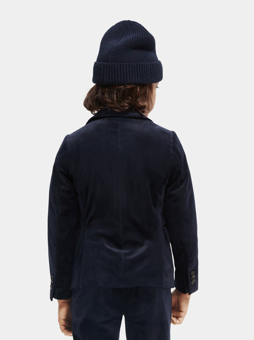 Single-breasted satin lapel blazer - Scotch & Soda AU