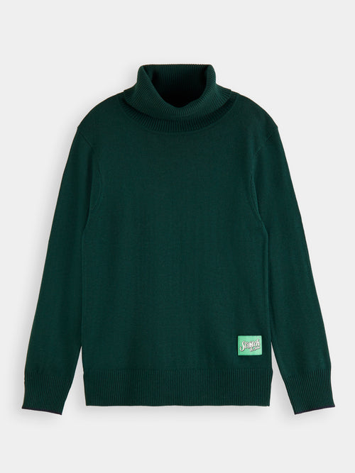 Rolled turtleneck sweater - Scotch & Soda AU