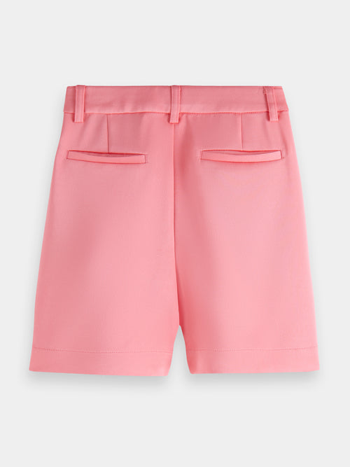 High-waist draped shorts - Scotch & Soda AU