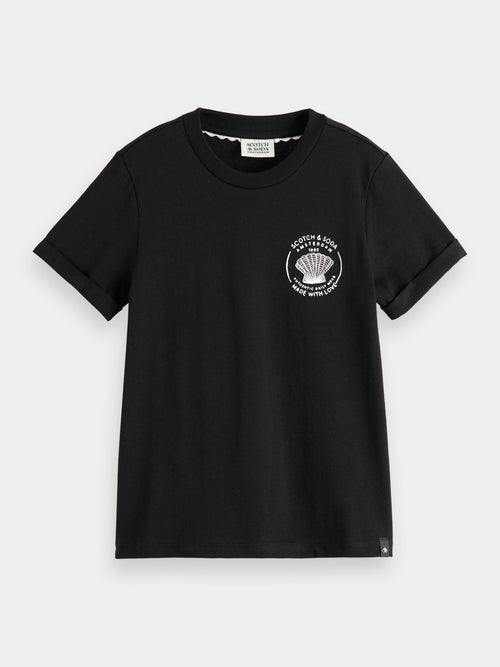 Relaxed-fit organic cotton T-shirt - Scotch & Soda AU