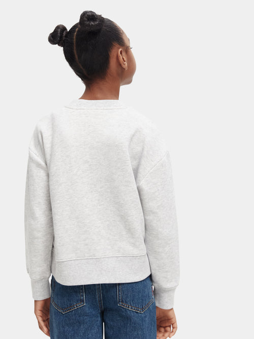 Varsity artwork loose-fit sweatshirt - Scotch & Soda AU