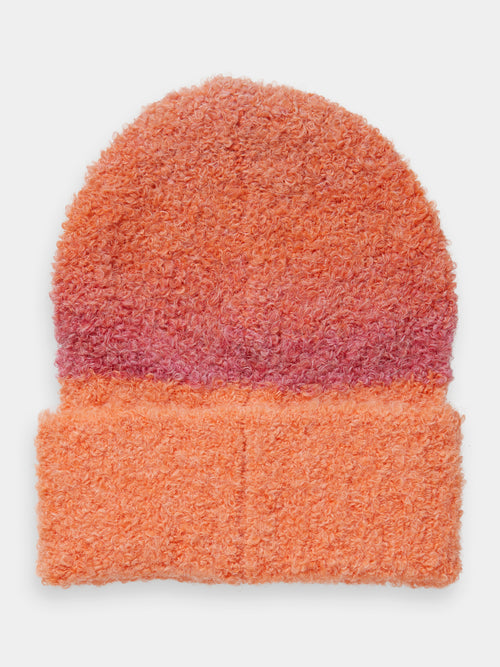 Fuzzy knit colour gradient beanie - Scotch & Soda AU