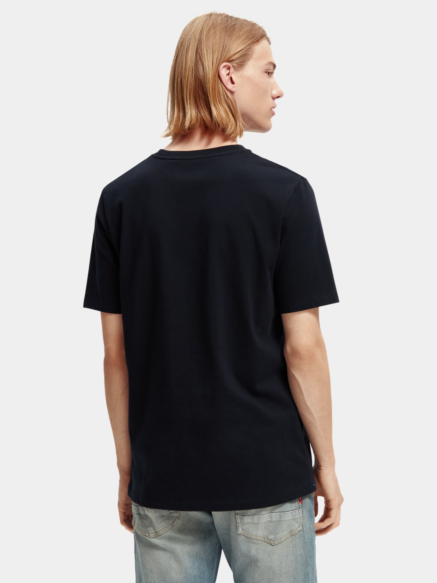 Organic cotton jersey t-shirt - Scotch & Soda AU