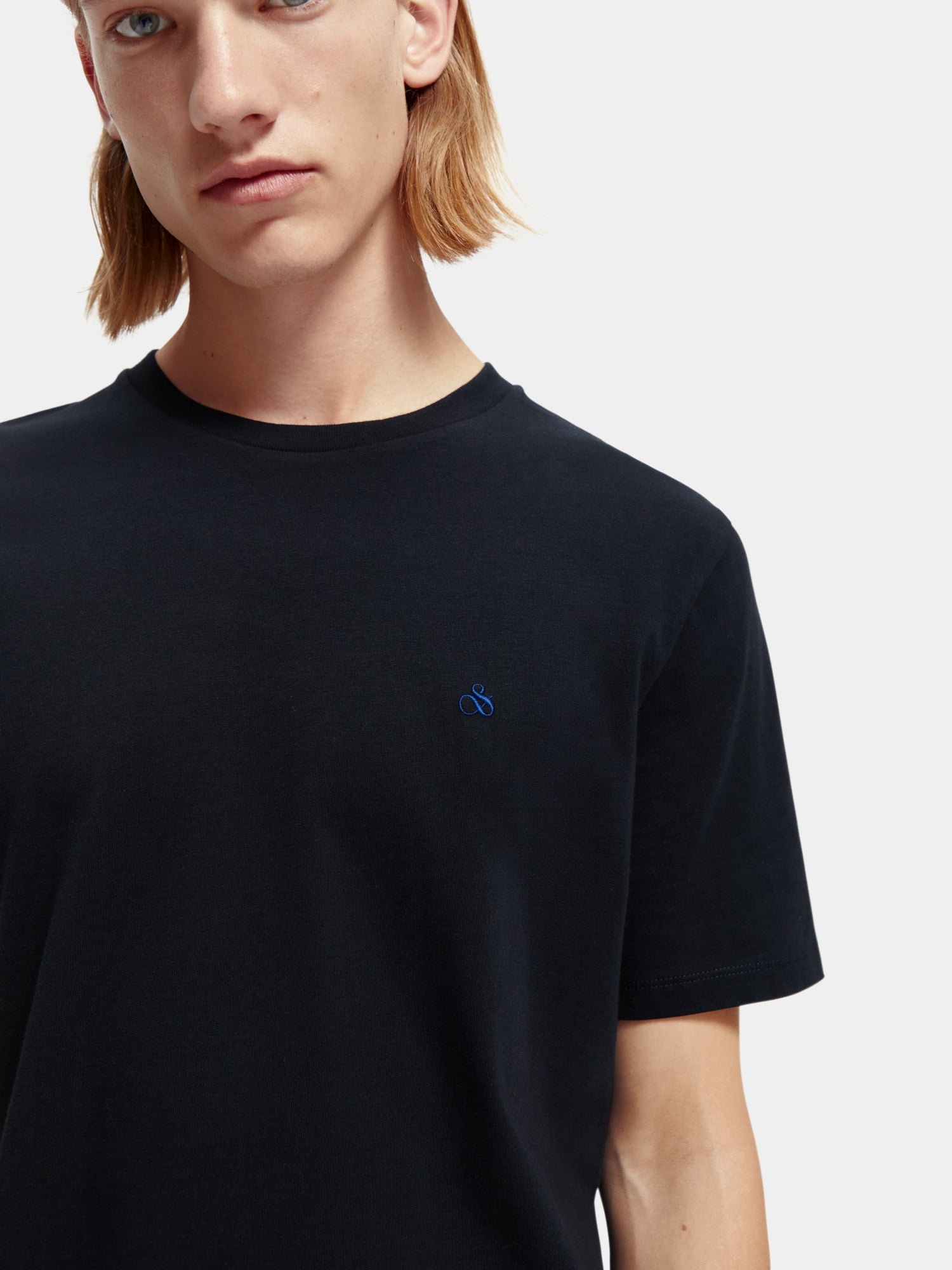 Organic cotton jersey t-shirt - Scotch & Soda AU