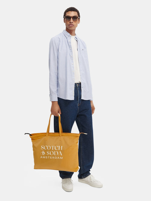 The Centraal unisex foldaway tote bag - Scotch & Soda AU