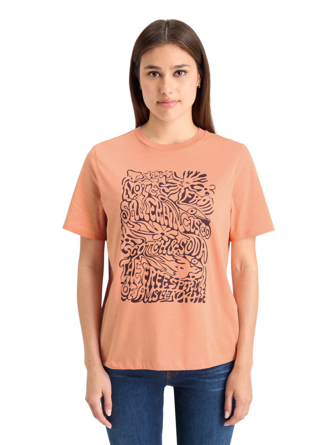 Chest artwork t-shirt - Scotch & Soda AU