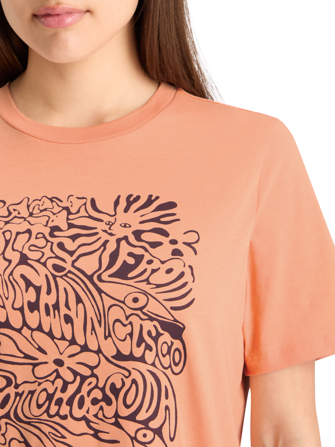 Chest artwork t-shirt - Scotch & Soda AU