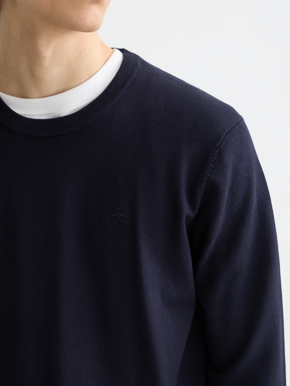 Viscose crewneck pullover - Scotch & Soda AU