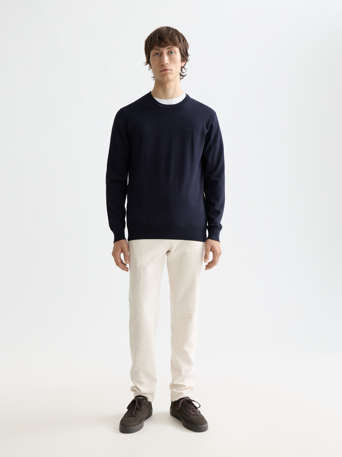 Viscose crewneck pullover - Scotch & Soda AU