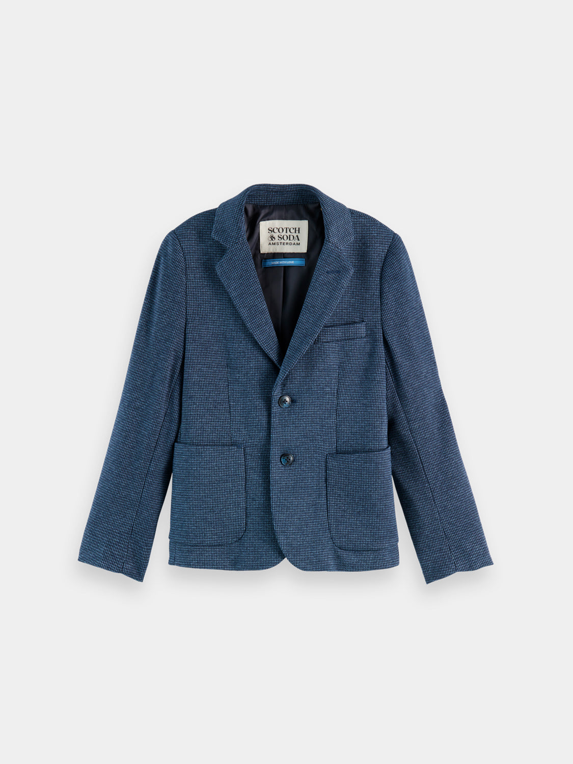 Kids - Yarn-dyed knitted blazer - Scotch & Soda AU