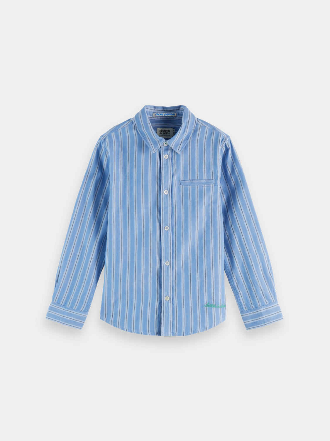 Kids - Yarn-dyed shirt - Scotch & Soda AU