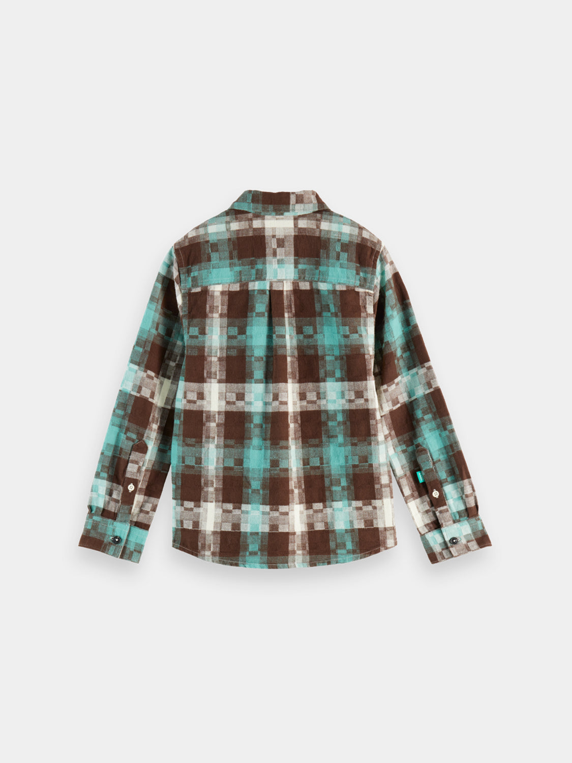Kids - Flannel checked shirt - Scotch & Soda AU