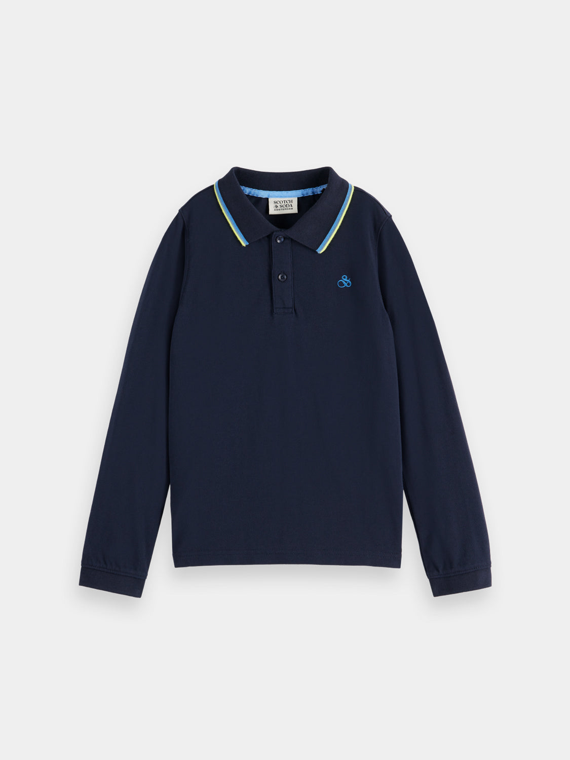 Kids - Long sleeved polo - Scotch & Soda AU