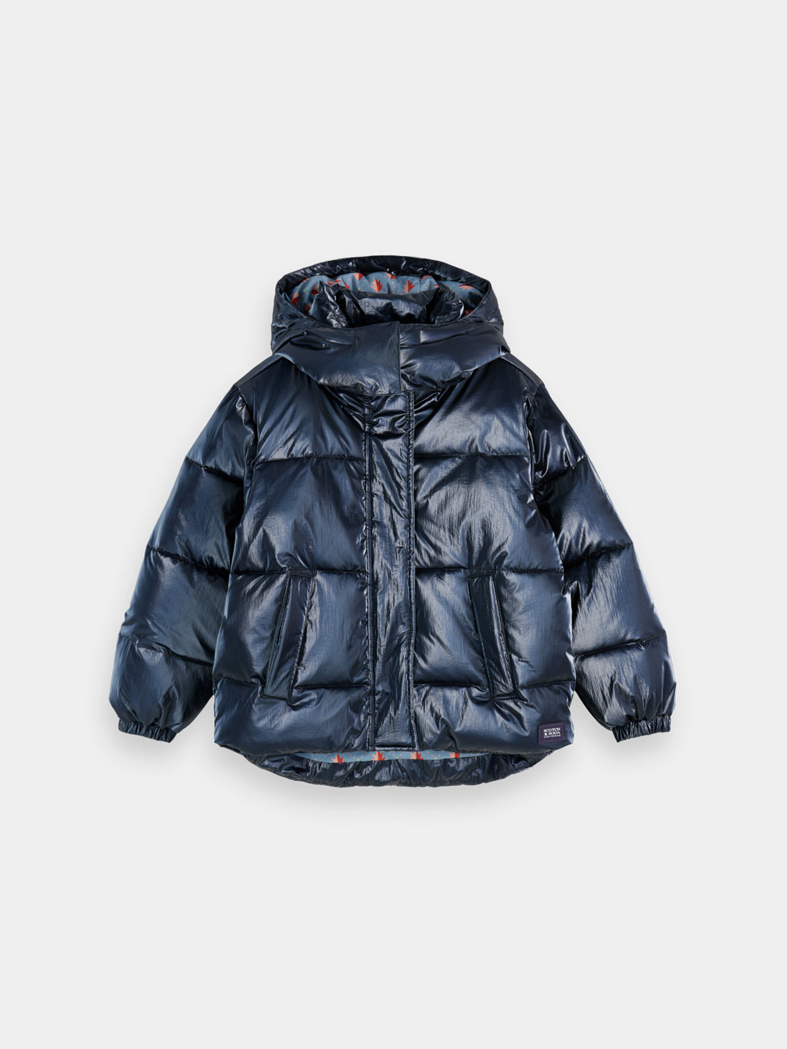 Kids - Metallic puffer jacket - Scotch & Soda AU