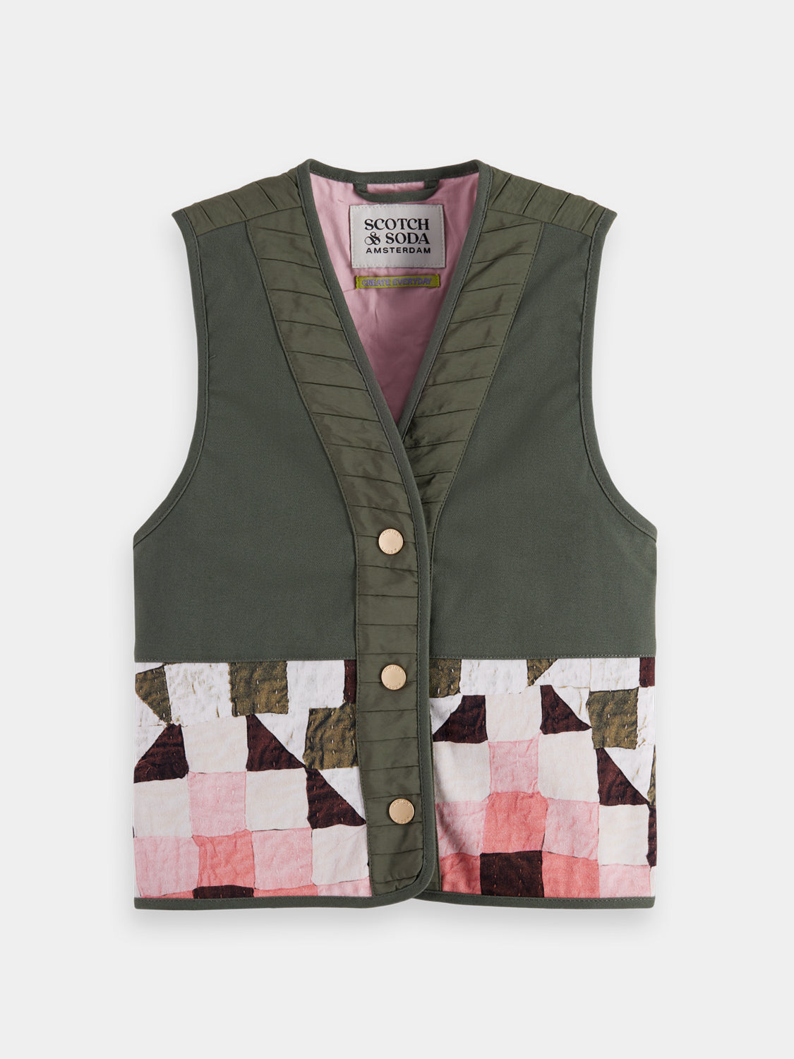 Kids - Patchwork gilet - Scotch & Soda AU