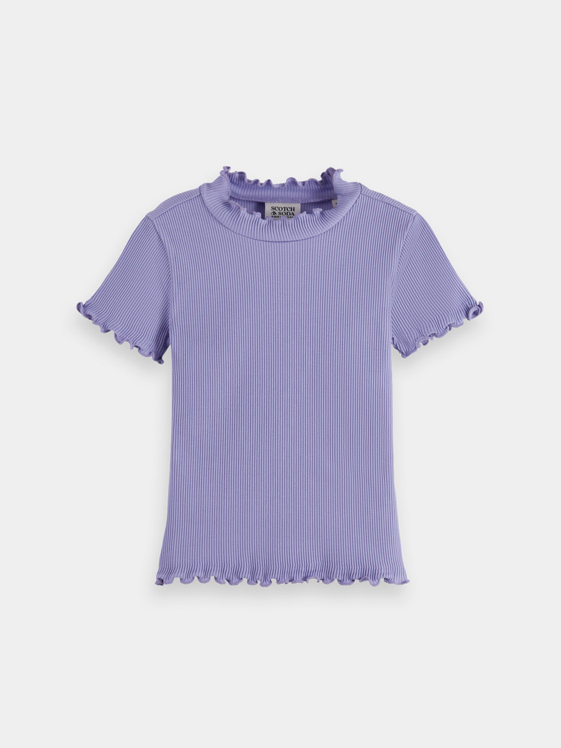 Kids - Short sleeved mock neck - Scotch & Soda AU