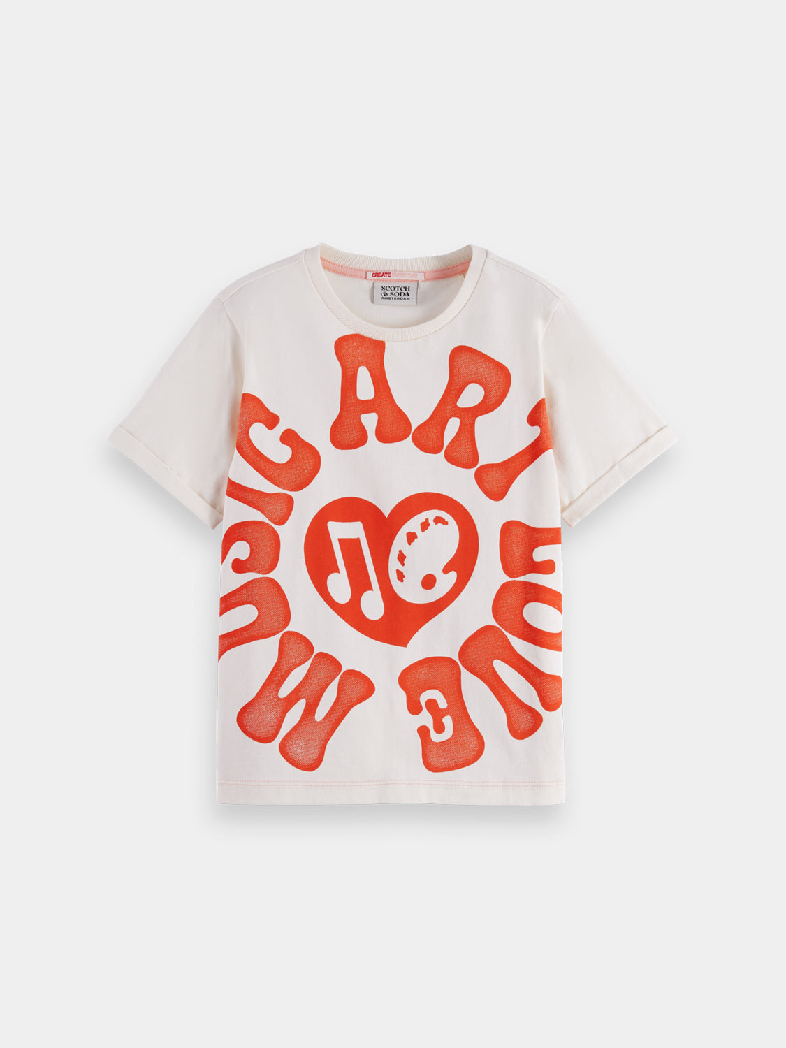 Kids - Artwork t-shirt - Scotch & Soda AU