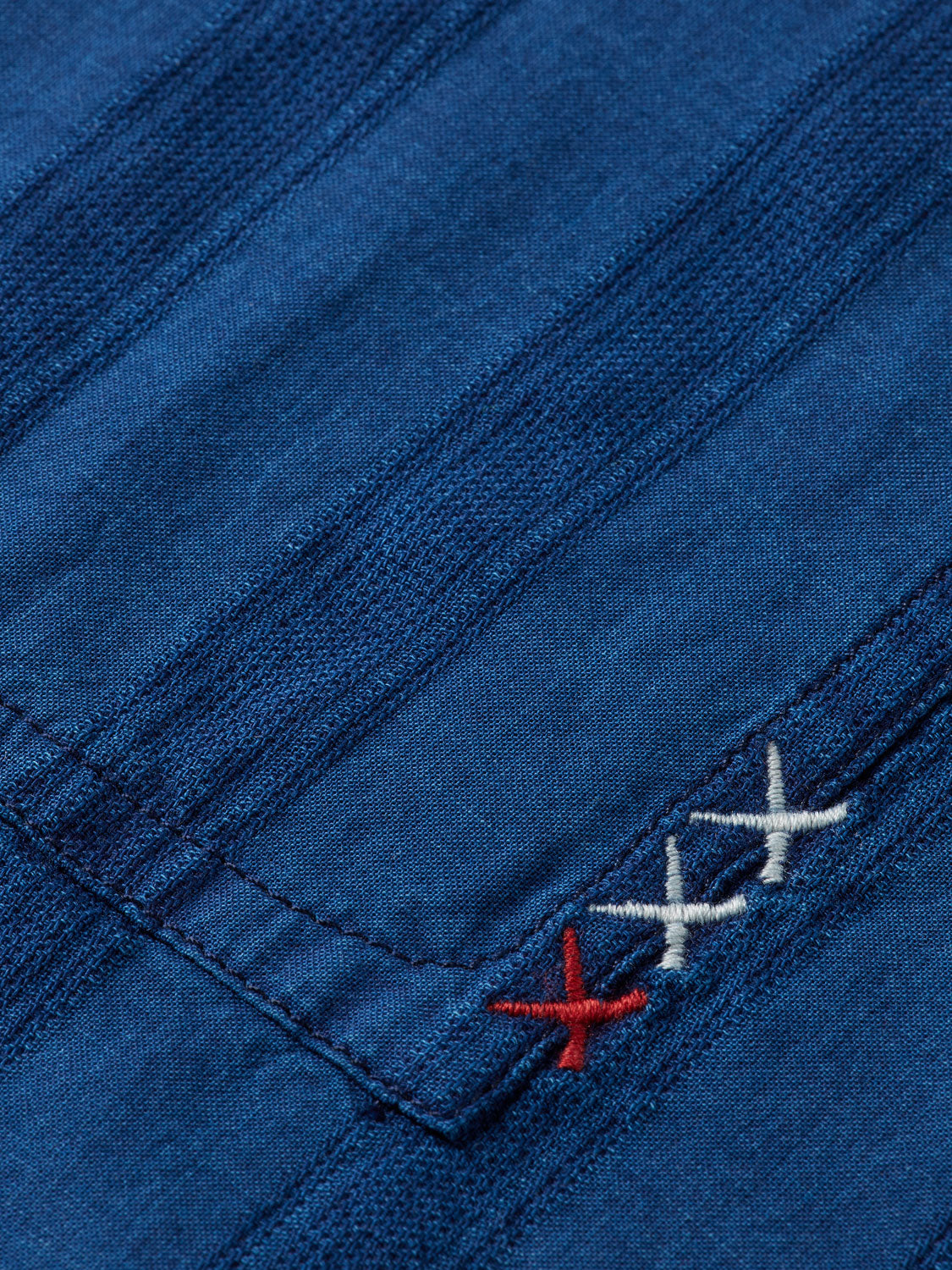 Textured indigo shirt - Scotch & Soda AU